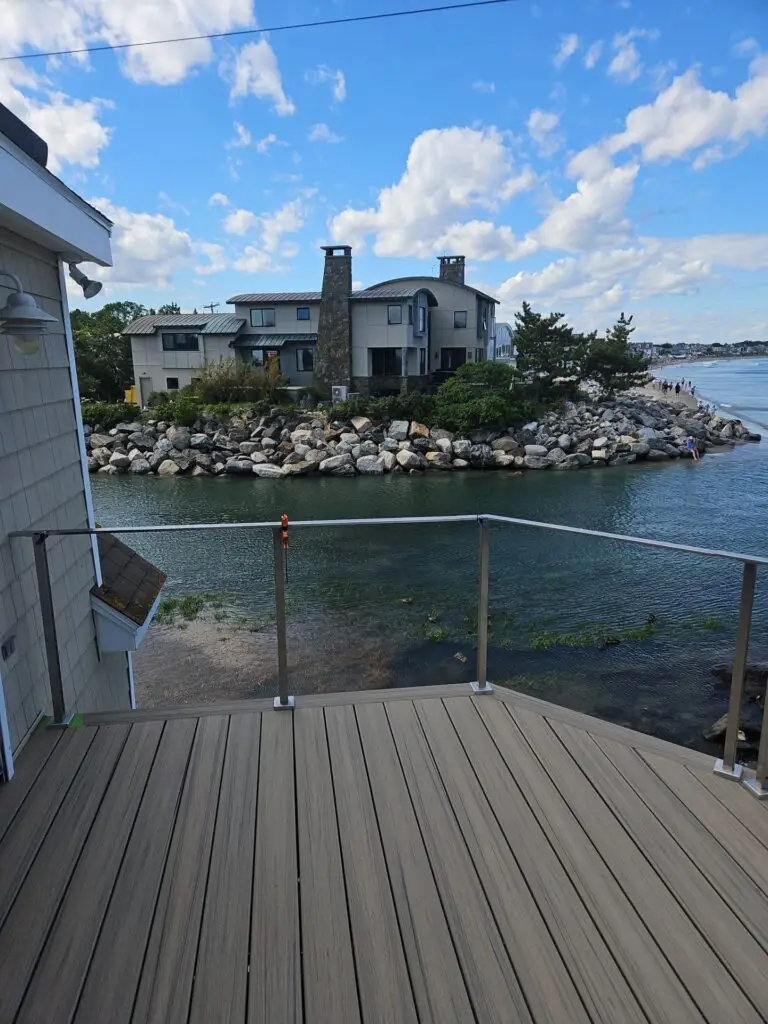Elevated Deck and Staircase Installation in Rye — elevated deck and staircase installation